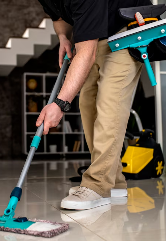 MJD Cleaning & Facility office reception in Manama, Bahrain