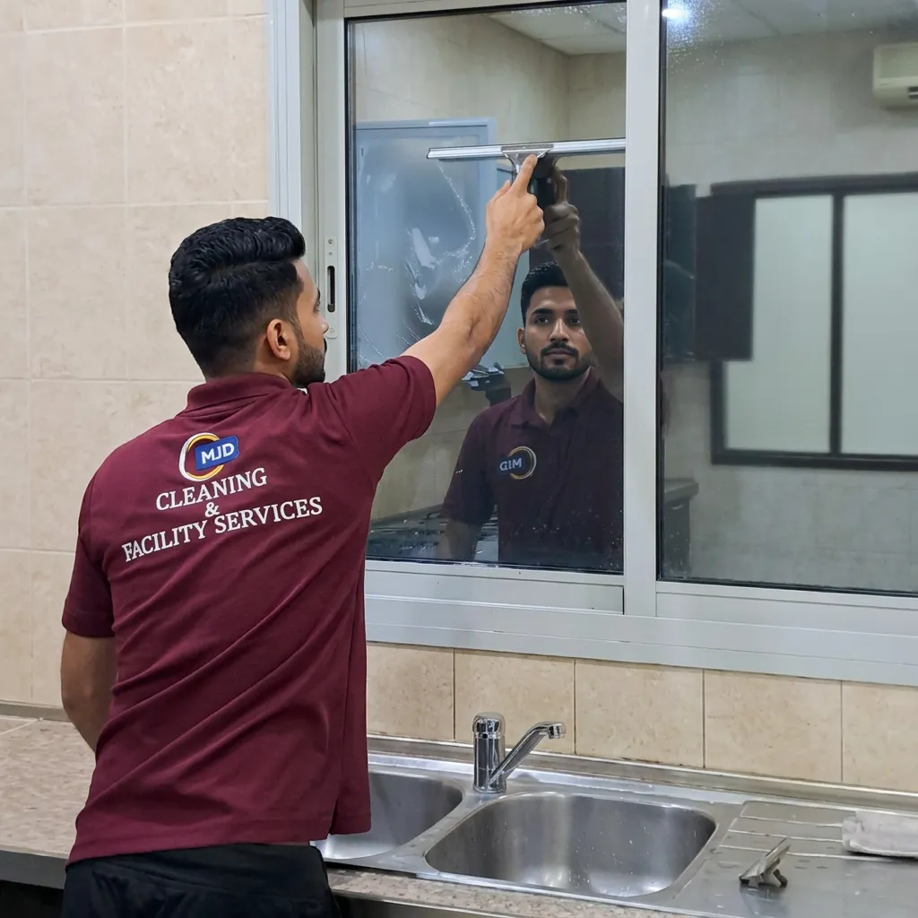 Kitchen Window Cleaning